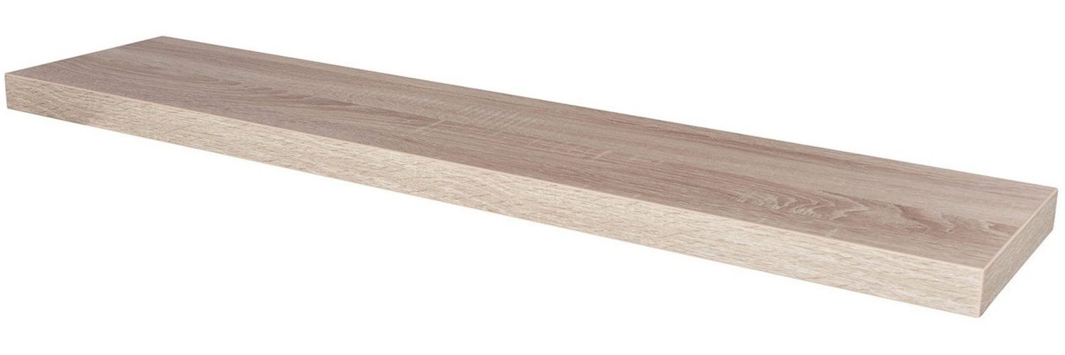 Levandeo® Wandregal, Wandboard Bobby 100cm Sonoma Eiche Wandregal Board Bord Bild 1