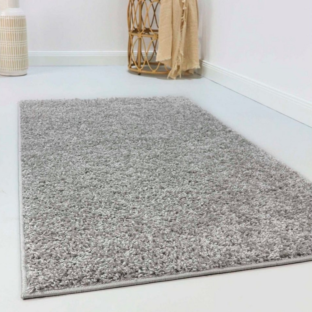 Esprit Hochflor-Läufer Whisper Shag, rechteckig, Höhe: 30 mm, Wohnzimmer, Schlafzimmer, uni, waschbar, mit Antirutschbeschichtung Bild 1