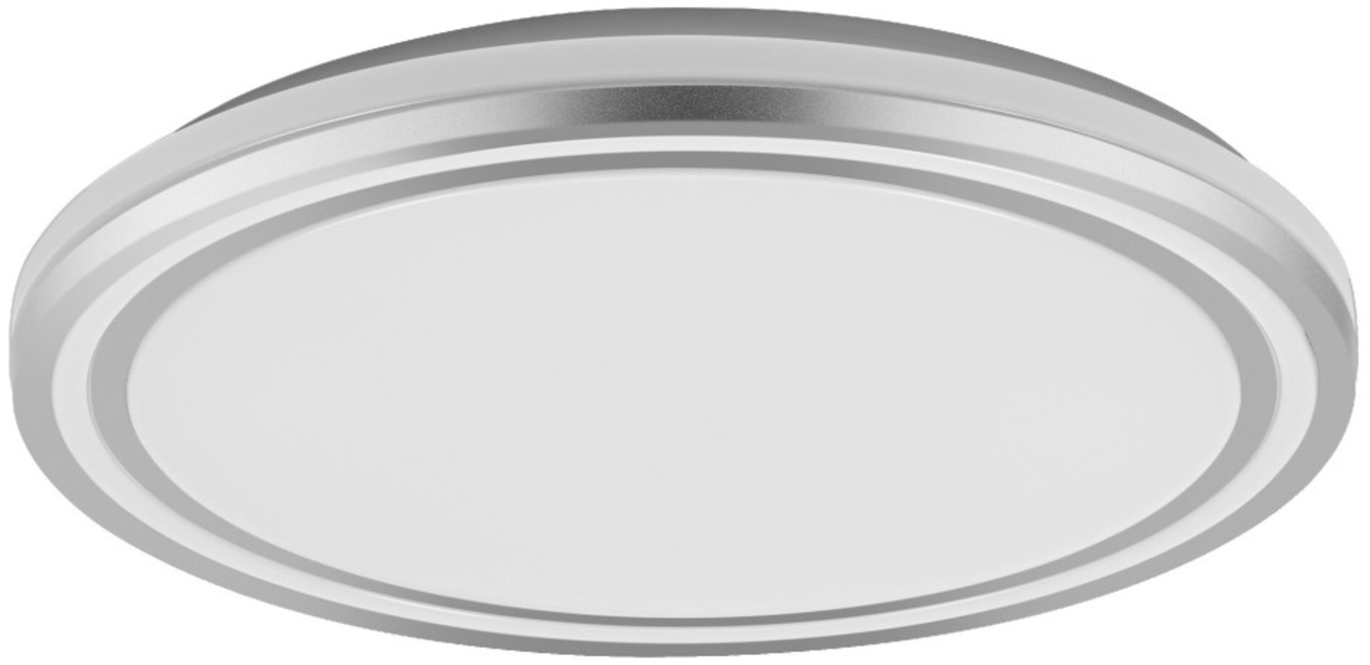 Osram LED Deckenleuchte Orbis Helman 48,5 cm 36W weiß und silber Bild 1