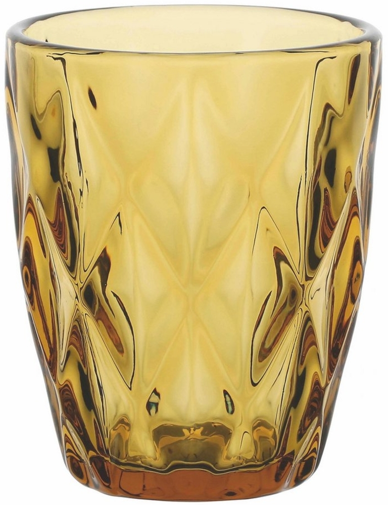 Trink Glas Amber Diamond Tumbler 270 ml Bild 1