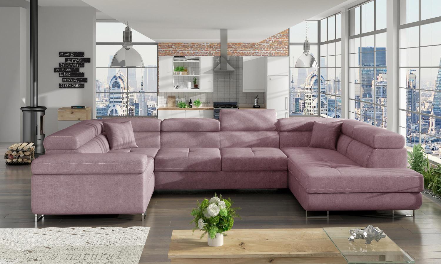 Wohnideebilder Letto Rosa Ecksofas & Eckcouches Le_36 Bild 1