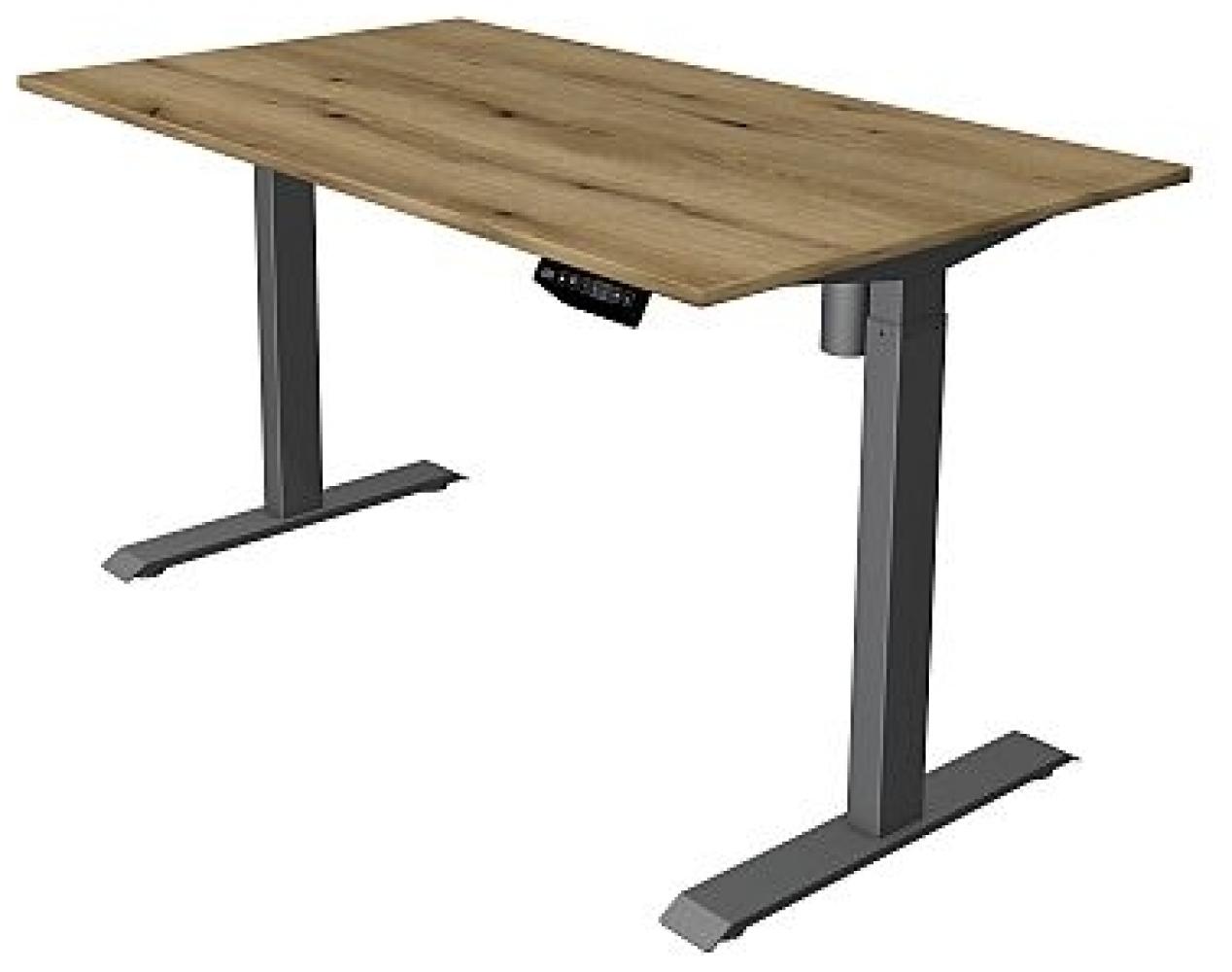 Kerkmann Schreibtisch Move 1 140x80 cm anthrazit Asteiche Bild 1