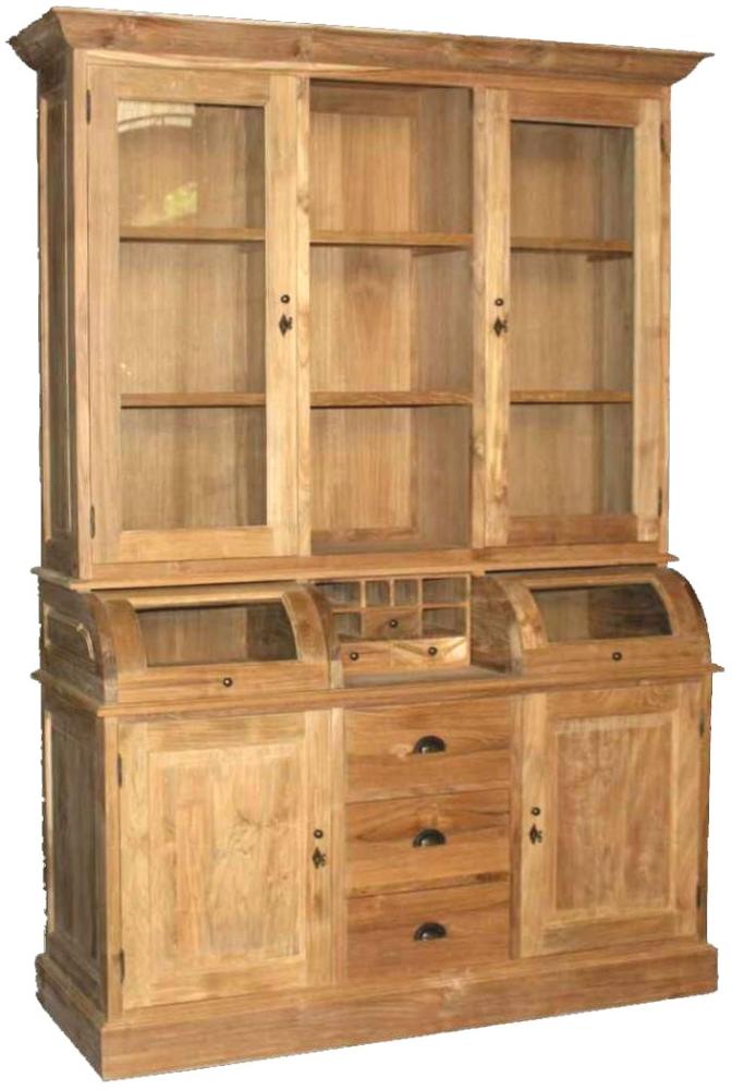 Buffetschrank Heberg Landhausstil Teak Massivholz von Teako Design Bild 1