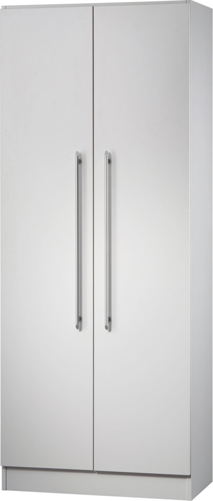 Schrank 5 Ordnerhöhen mit Sockel RE Grau / Grau Bild 1