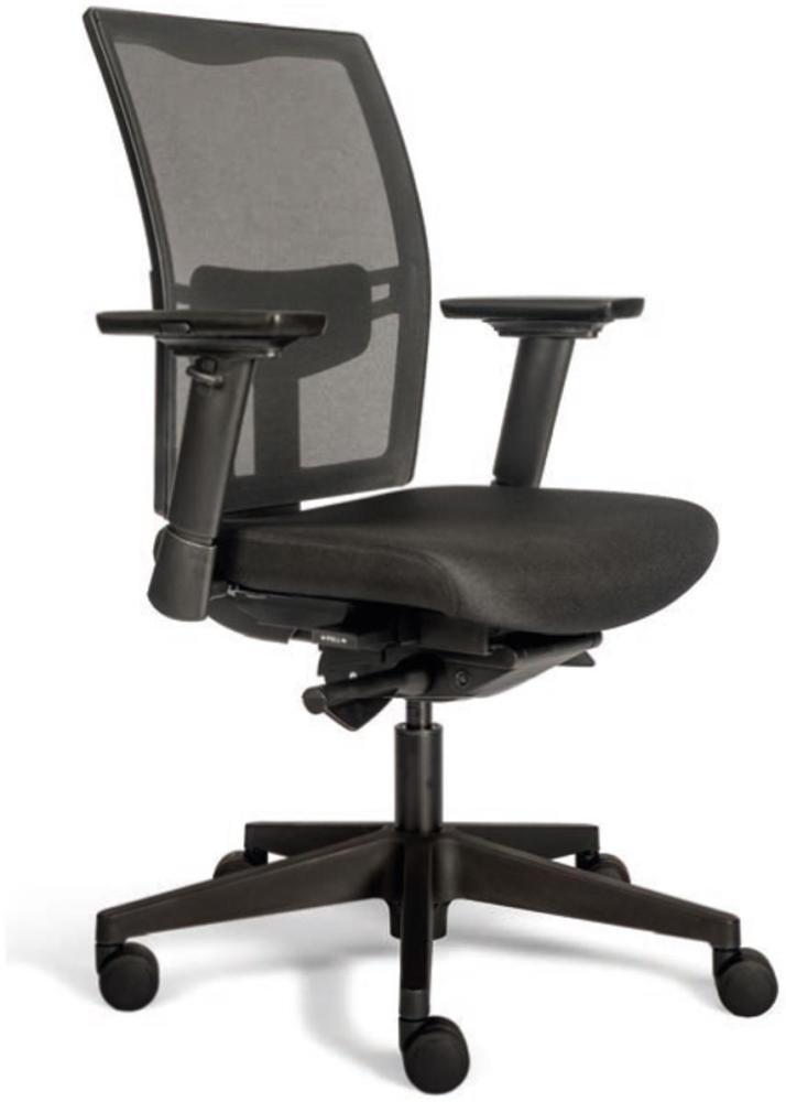 Bürostuhl Büro-Drehstuhl 980-1125 x 485 x 440 mm Schwarz 210350 Bild 1