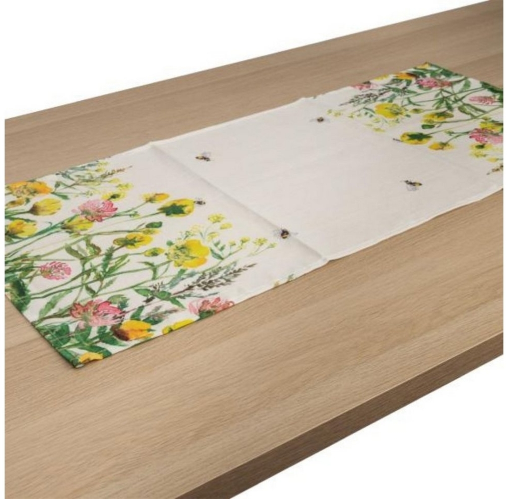 HTI-Living Tischläufer Tischläufer 40 x 90 cm Blumenwiese (Stück 1-tlg, 1 Tischläufer), Tischdecke Bild 1