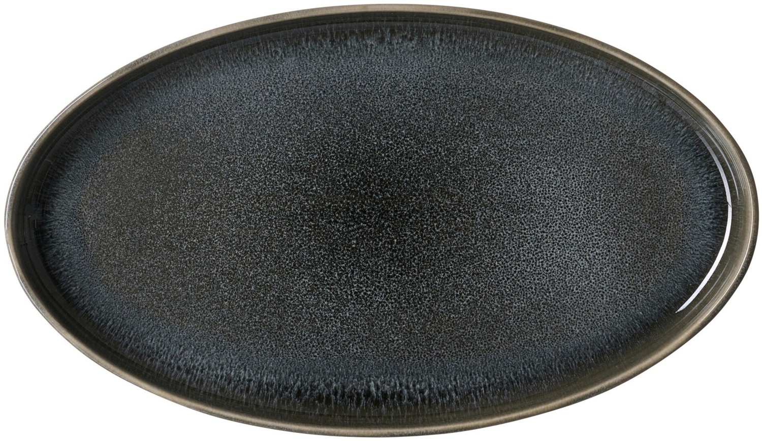 Servierplatte 29cm oval Eda schiefer Bild 1