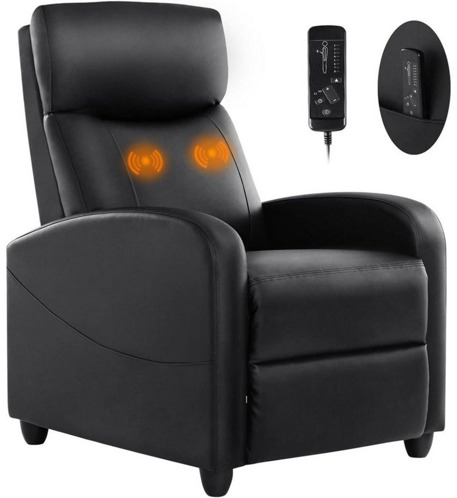 DUMOS Massagesessel Relaxsessel Fernsehsessel mit Liegefunktio (Relax-Massagesessel), mit Relaxfunktion Bild 1