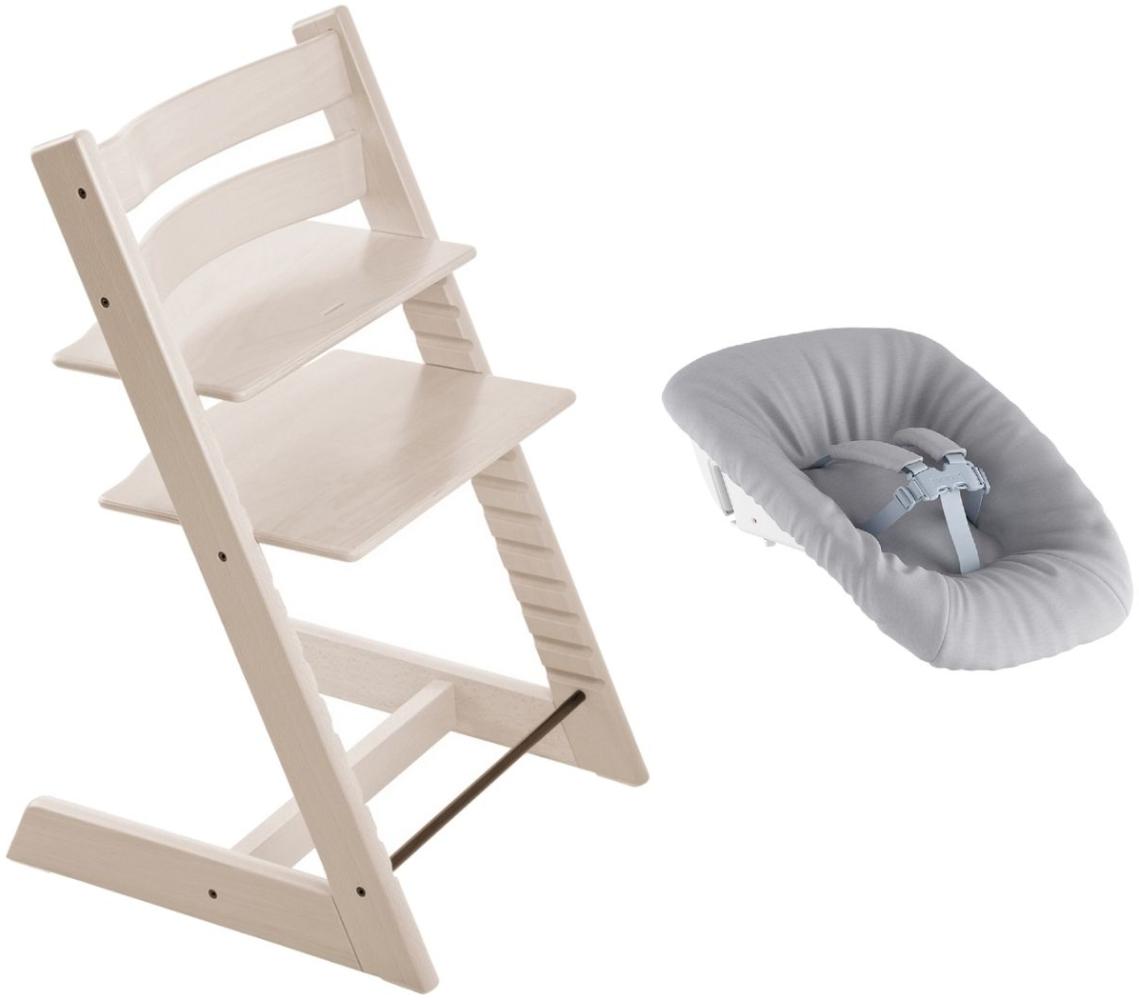 Stokke® Tripp Trapp® White Wash Inkl. Newborn Set™ Bild 1