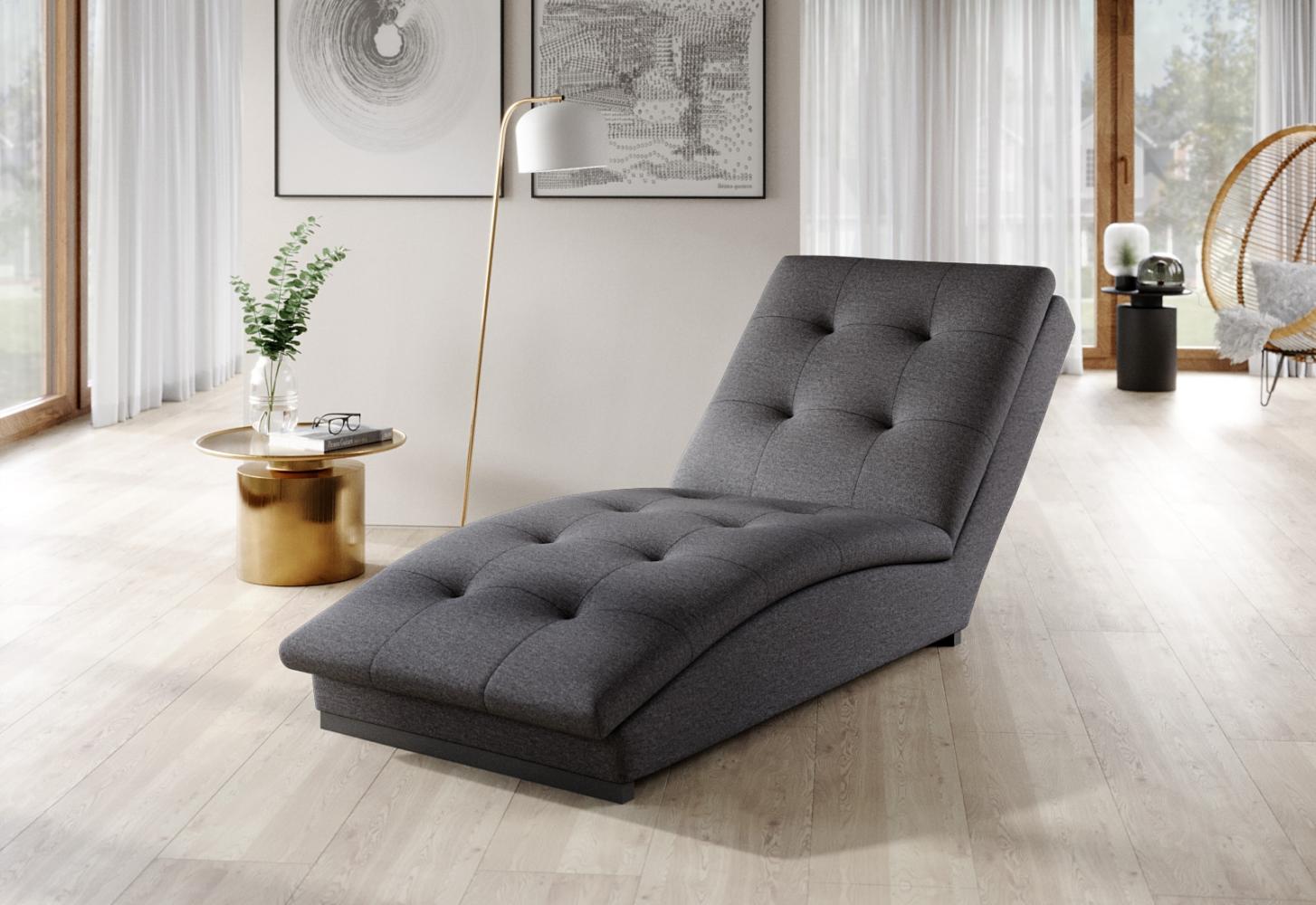 Doro, Chaiselongue, Grau Bild 1