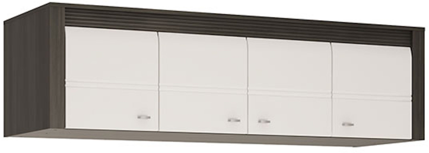 Schrankaufsatz Sevilla Hängeschrank 168cm 4-türig Bild 1