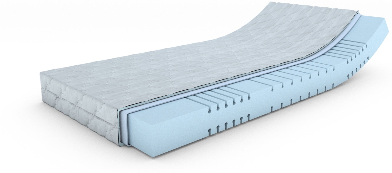 MSS® Mellow-Foam-7-Zonen Kaltschaummatratze H4 (200.80.16-H4) Bild 1