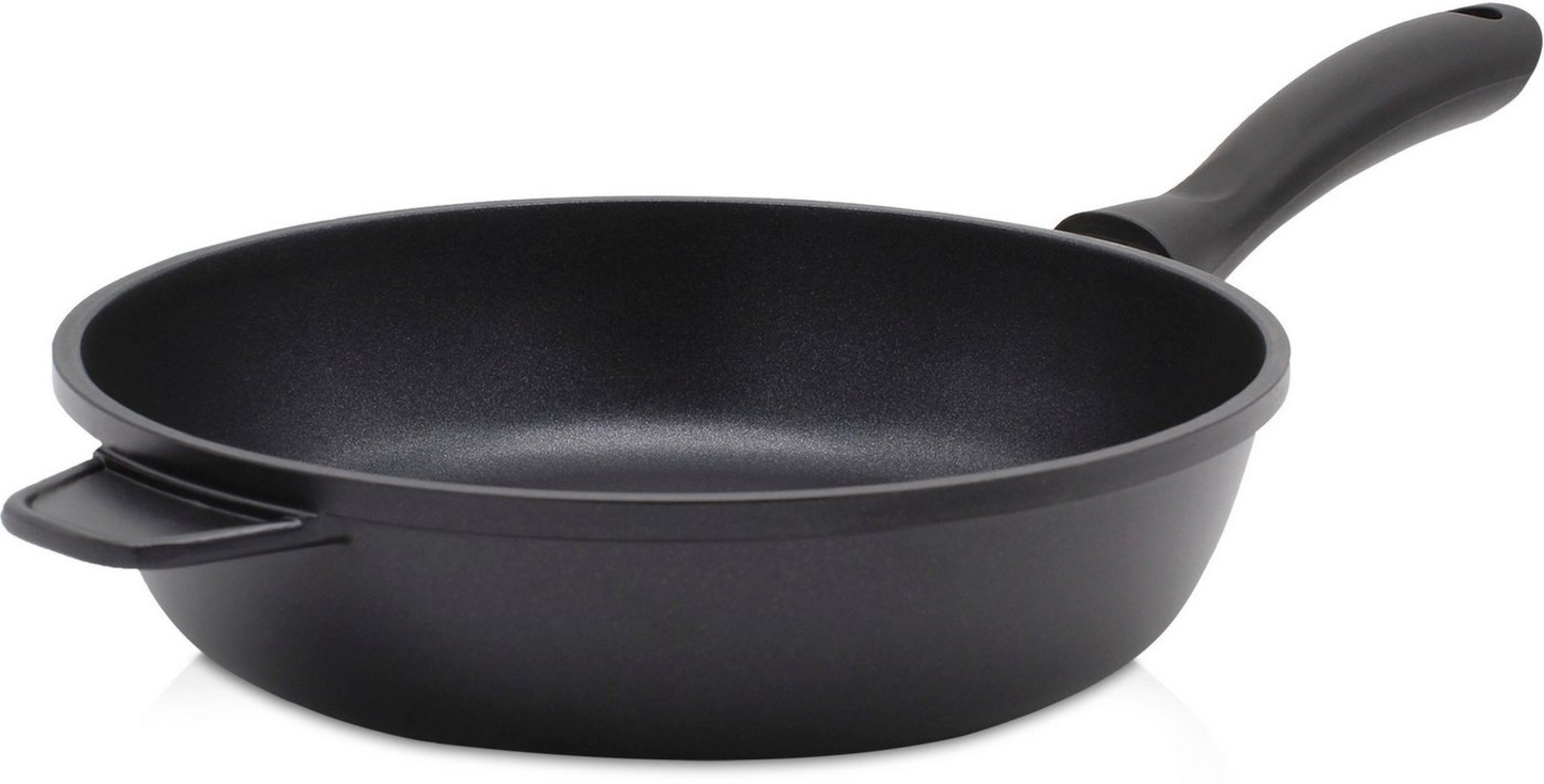 Krüger Bratpfanne Aluguss Pfanne tief LEIPZIG, Aluminiumguss (1-tlg), hochwertige Antihaft-Versiegelung, tiefe Ausführung Bild 1