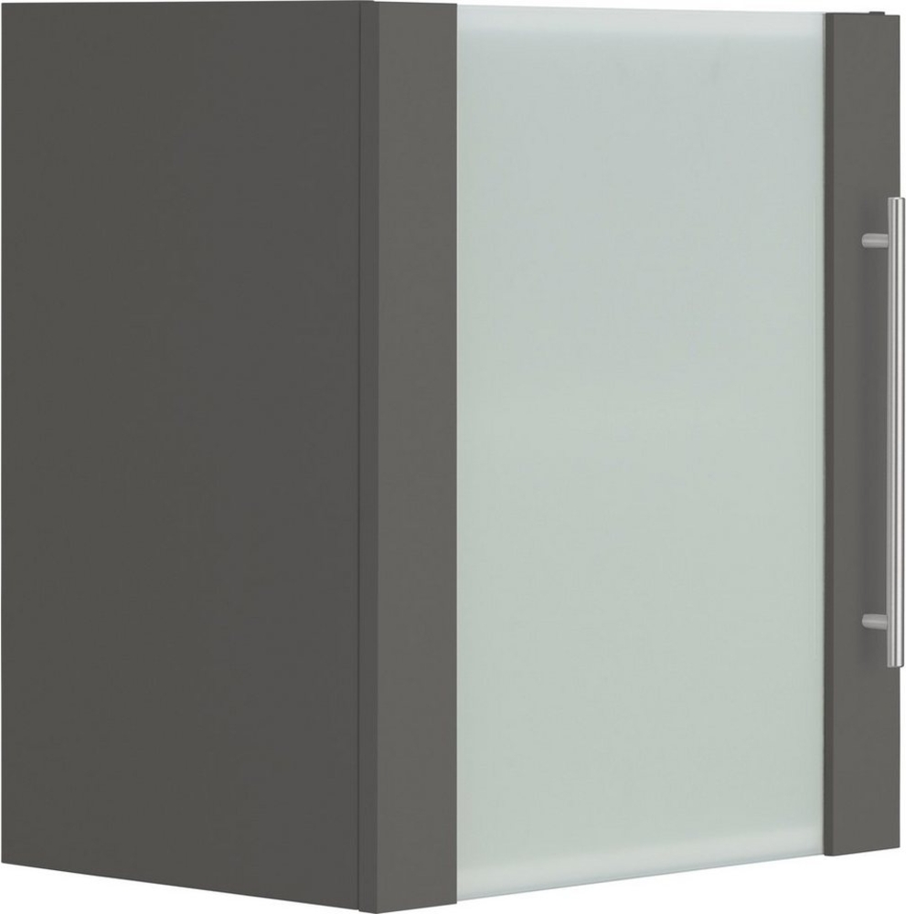wiho Küchen Glashängeschrank Unna Front mit Glaseinsatz Bild 1
