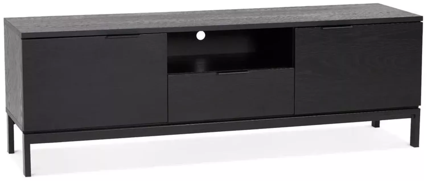 Kokoon Design TV-Kommode Kinejo Metall Schwarz Bild 1