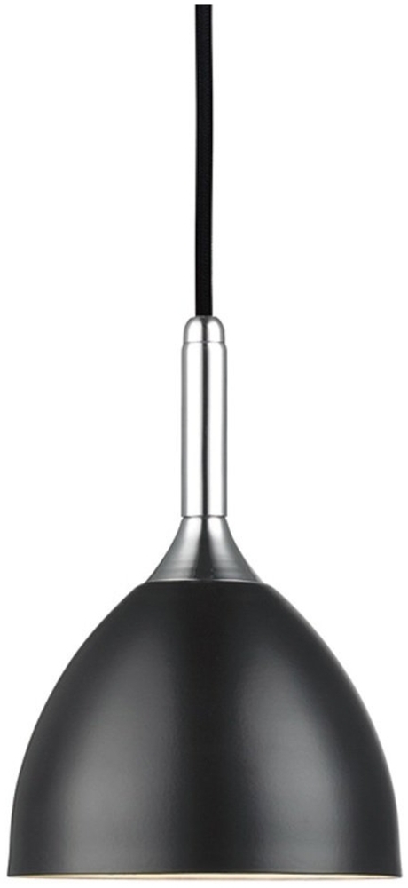 Halo Design No. 741076 LED Pendelleuchte BELLEVUE schwarz matt chrom, E14 Ø 14 Bild 1
