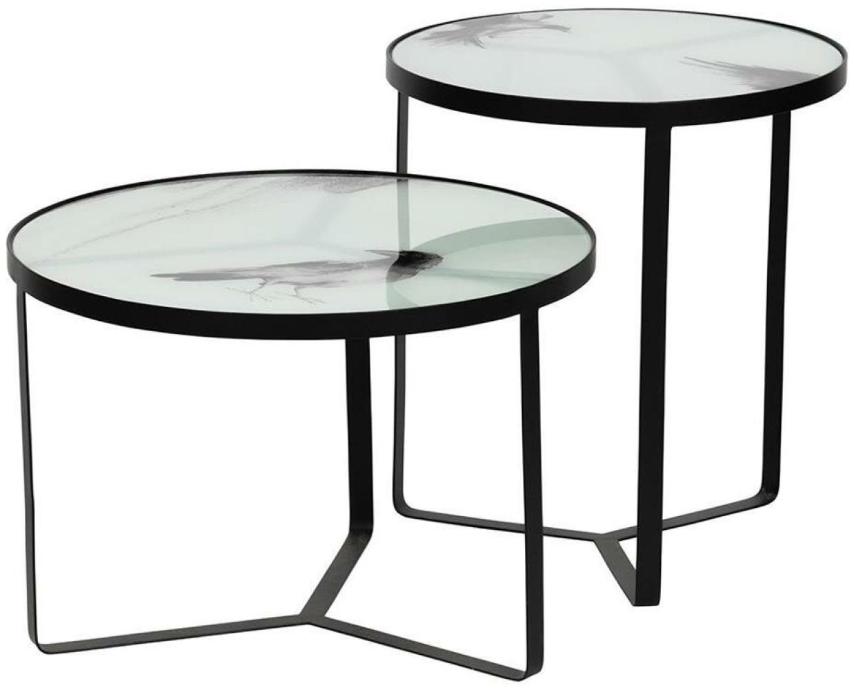 BEPUREHOME Fly Metall Beistelltisch Ø 45 cm Bild 1