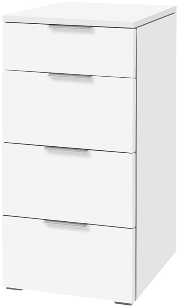 Hasena Kommode Quatro weiss Weiss montiert Bild 1