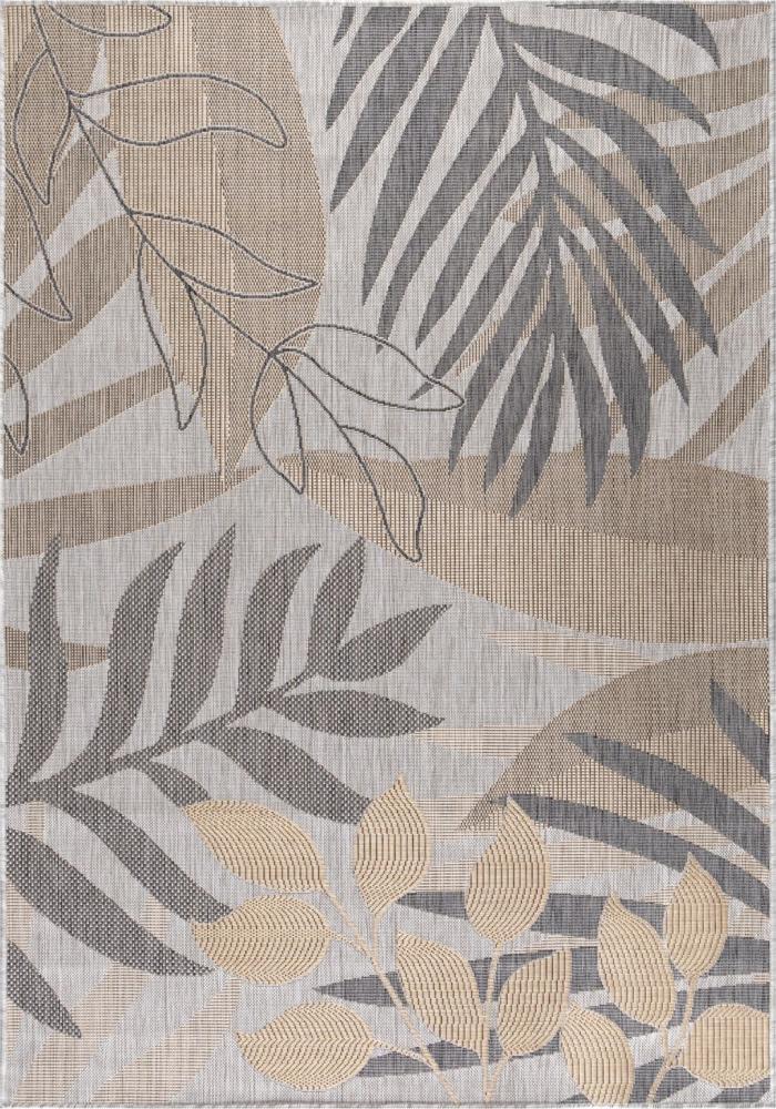 Outdoor Teppich Stefano rechteckig - 160x230 cm - Beige Bild 1