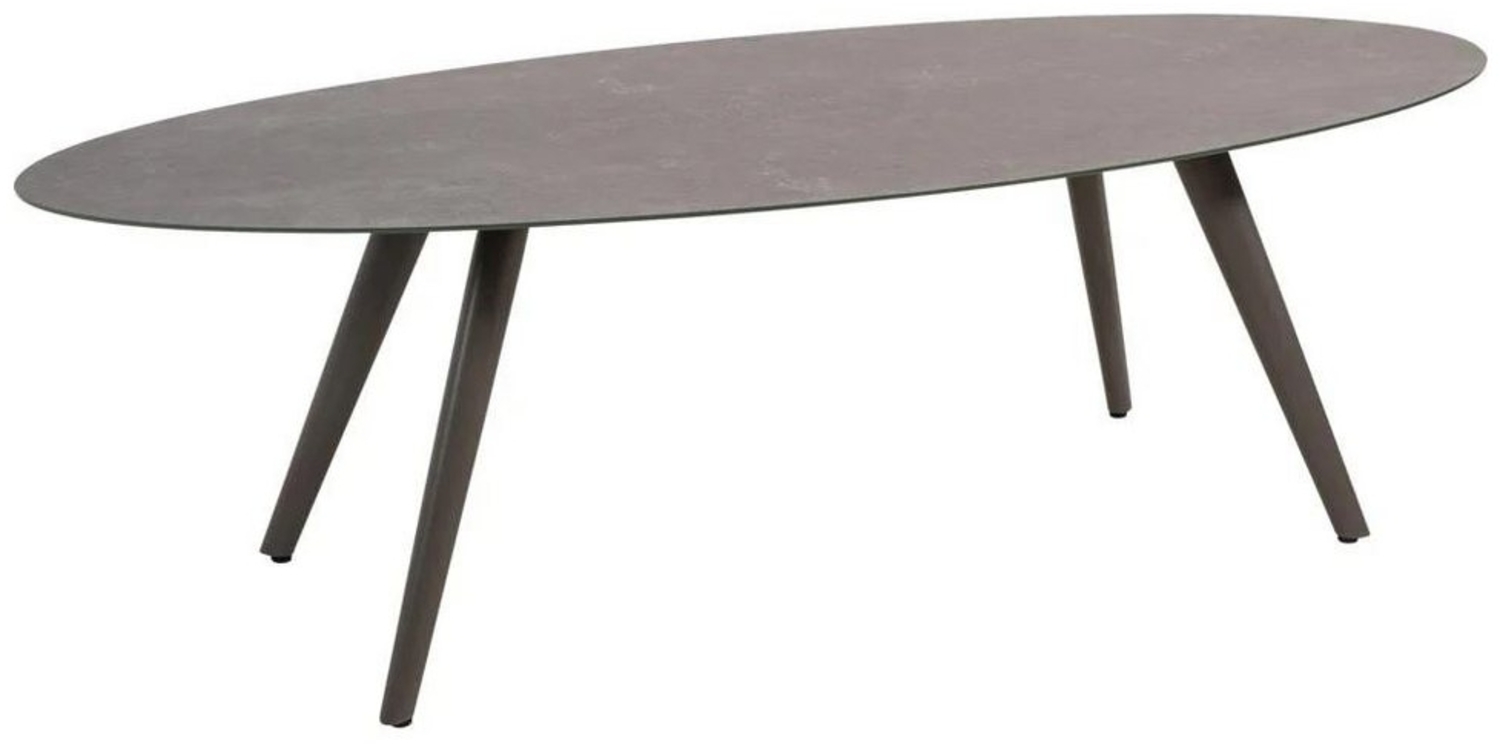 Natur24 Gartentisch MojitoTisch Glaskeramik Aluminium Grau Beige 240 x 100 x 74 cm Bild 1