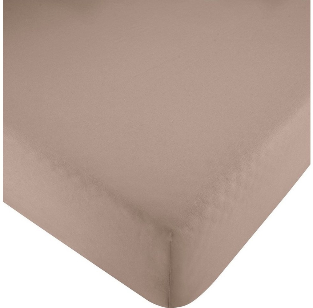 Erwin Müller Spannbettlaken Spannbettlaken "Würzburg", Renforcé, Gummizug: Rundumgummi, (1 Stück), Uni Bild 1