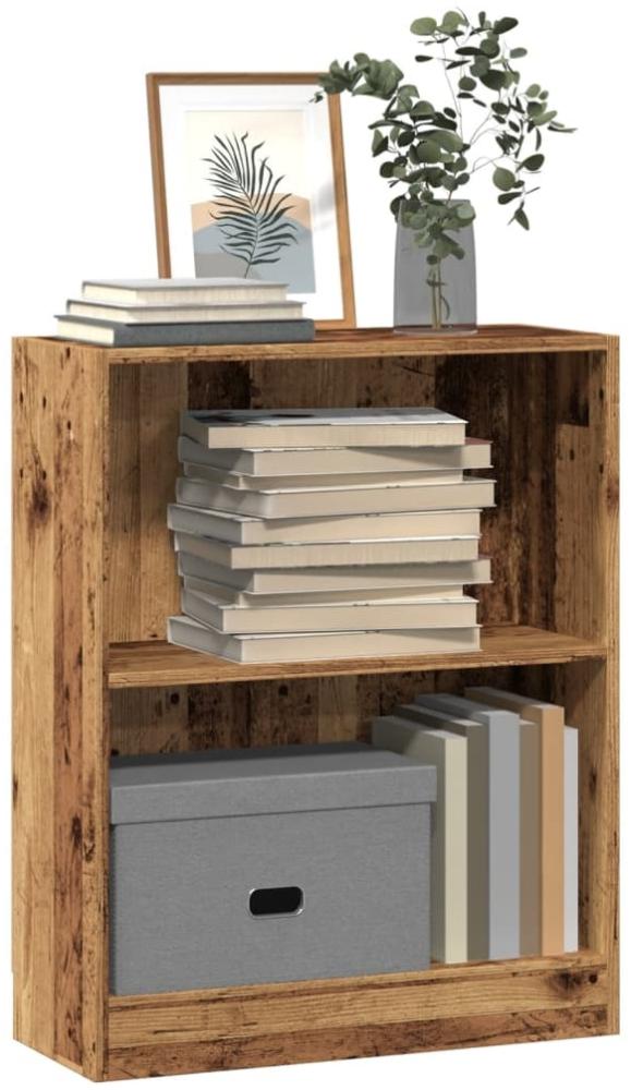 vidaXL Bücherregal Altholz-Optik 60x24x76 cm Holzwerkstoff 855904 Bild 1