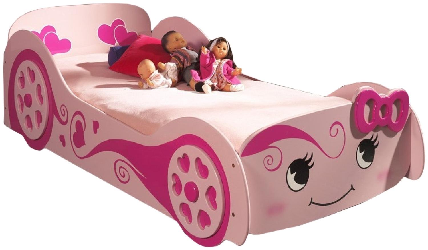 Autobett Joline Rosa - Pink 90×200 cm Bild 1