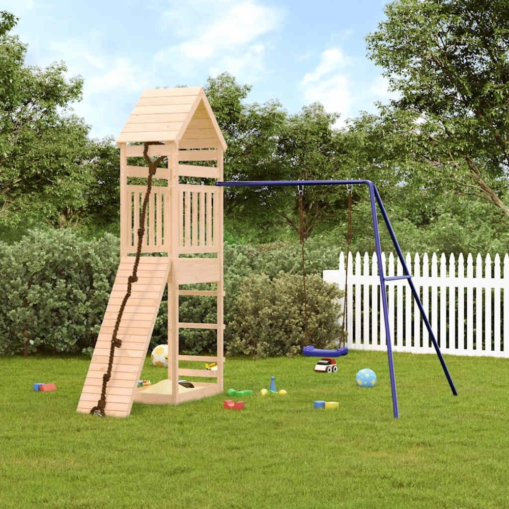 vidaXL Spielturm Massivholz Kiefer 3156901 Bild 1