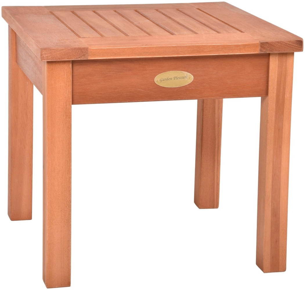 Garden Pleasure Beistelltisch SONORA, Teak-Look Gartentisch Holz Tisch Garten Bild 1