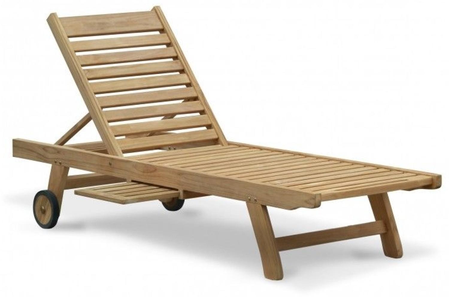 Gartenliege Genua Teak Massivholz von Teako Design Bild 1