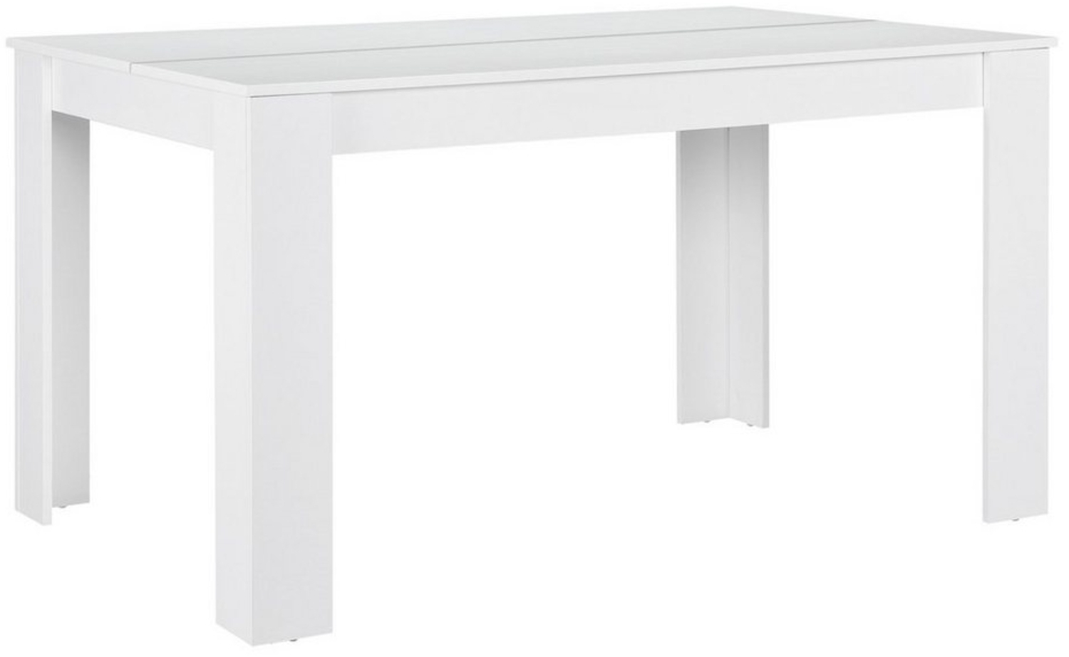 Esstisch Nora 140x90 Weiß Wohnzimmer Esszimmer Tisch Küche [en. casa] Bild 1
