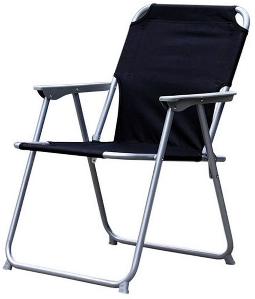 Mojawo Klappstuhl Campingstuhl Stoff Oxfort Metall Schwarz Bild 1