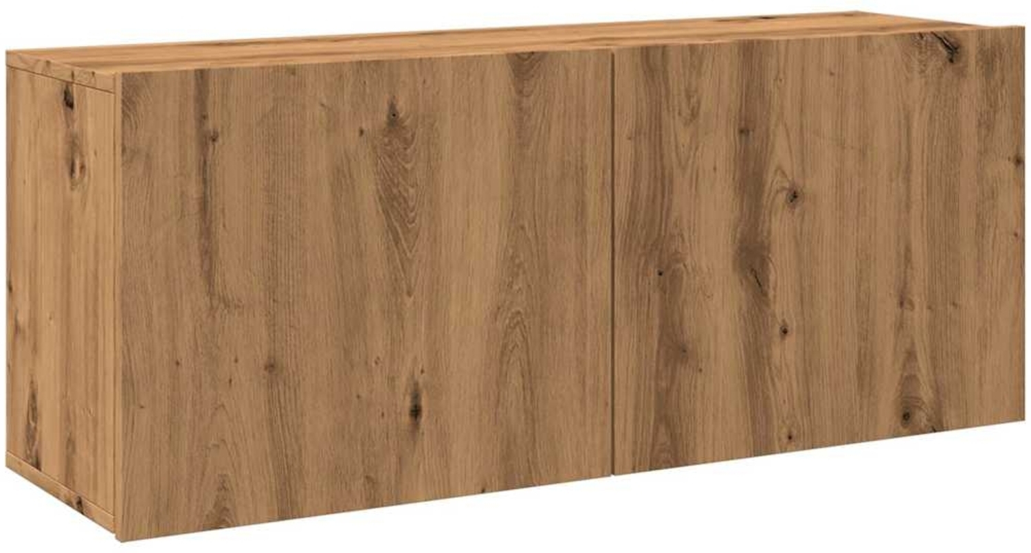 vidaXL TV-Wandschrank Artisan-Eiche 100x30x41 cm 857671 Bild 1