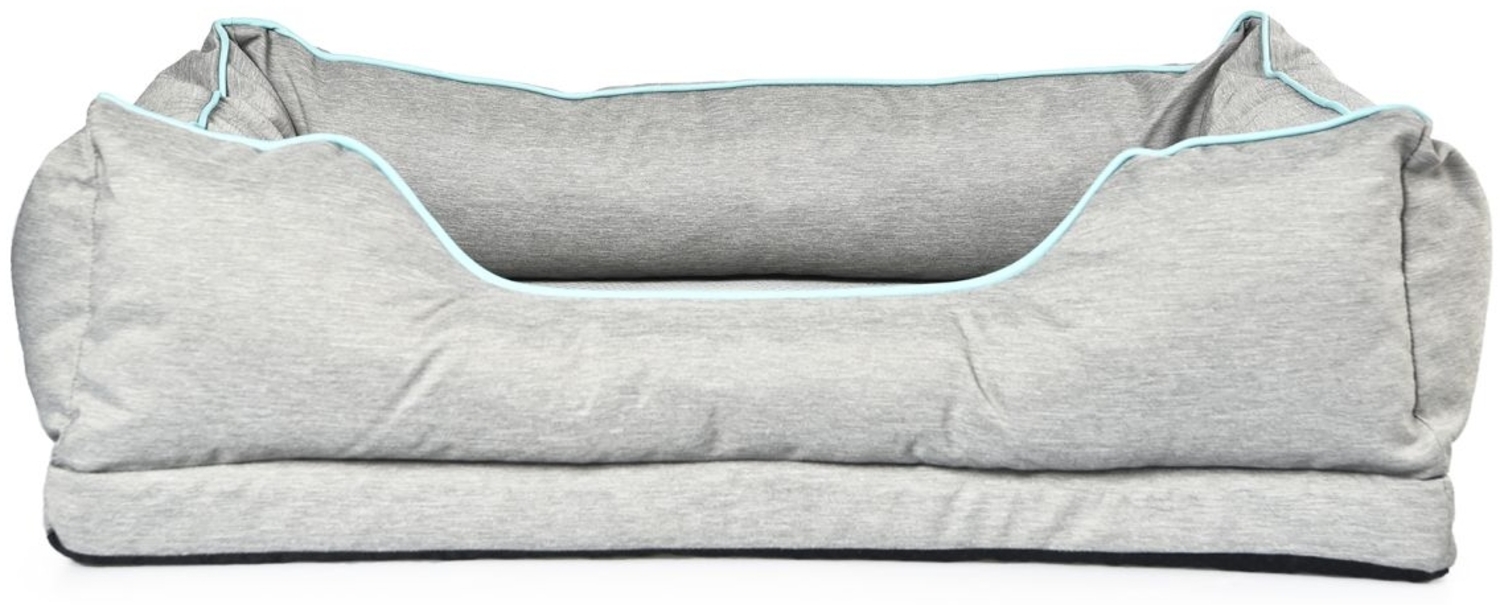 TrendLine Tierbett Soft hellgrau Bild 1