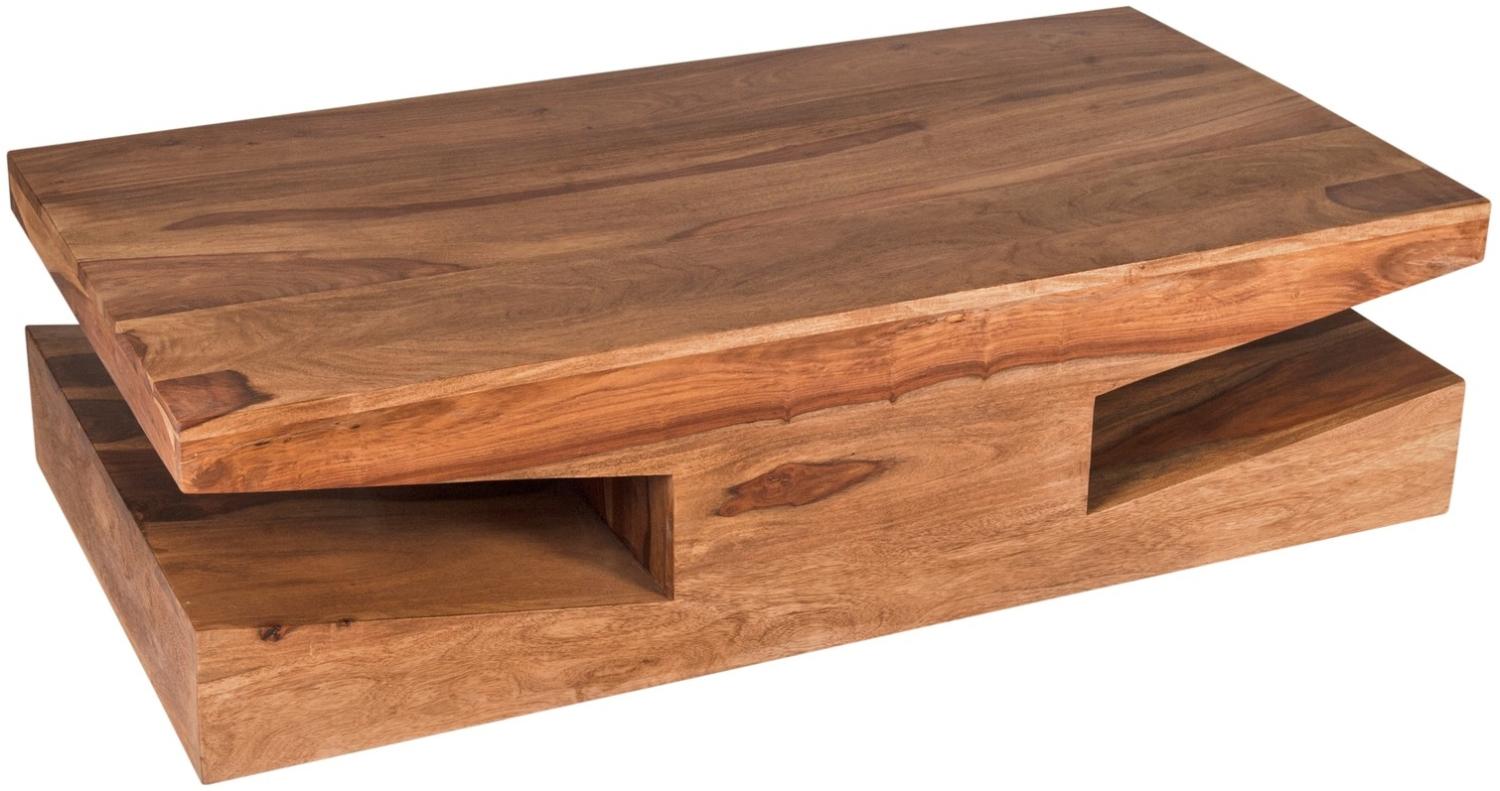 GOA Couchtisch 115x60 Akazie Natur Bild 1