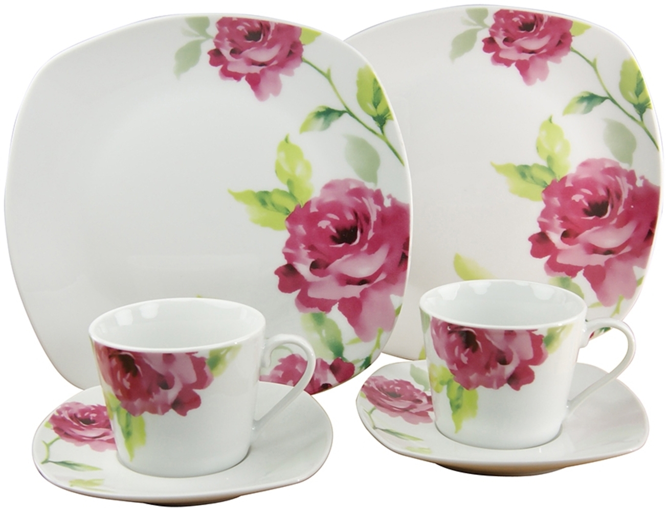 CreaTable 19708 Kaffeesservice Amelie FRENCH ROSE 18-tlg. Bild 1