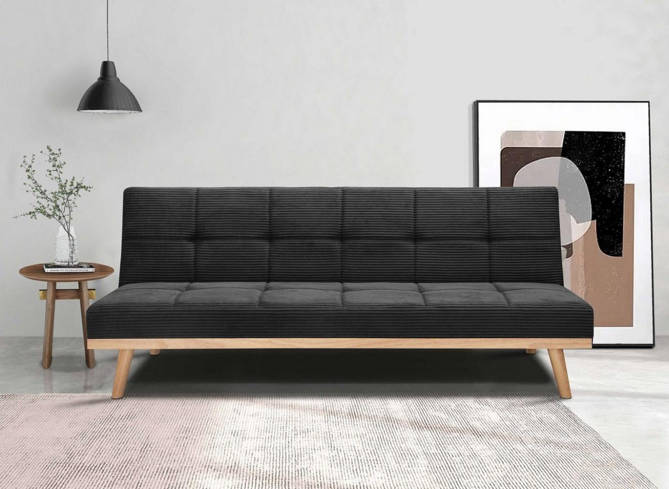 Dorel Home Schlafsofa Vicky, mit ausklappbarer Liegefläche Bild 1