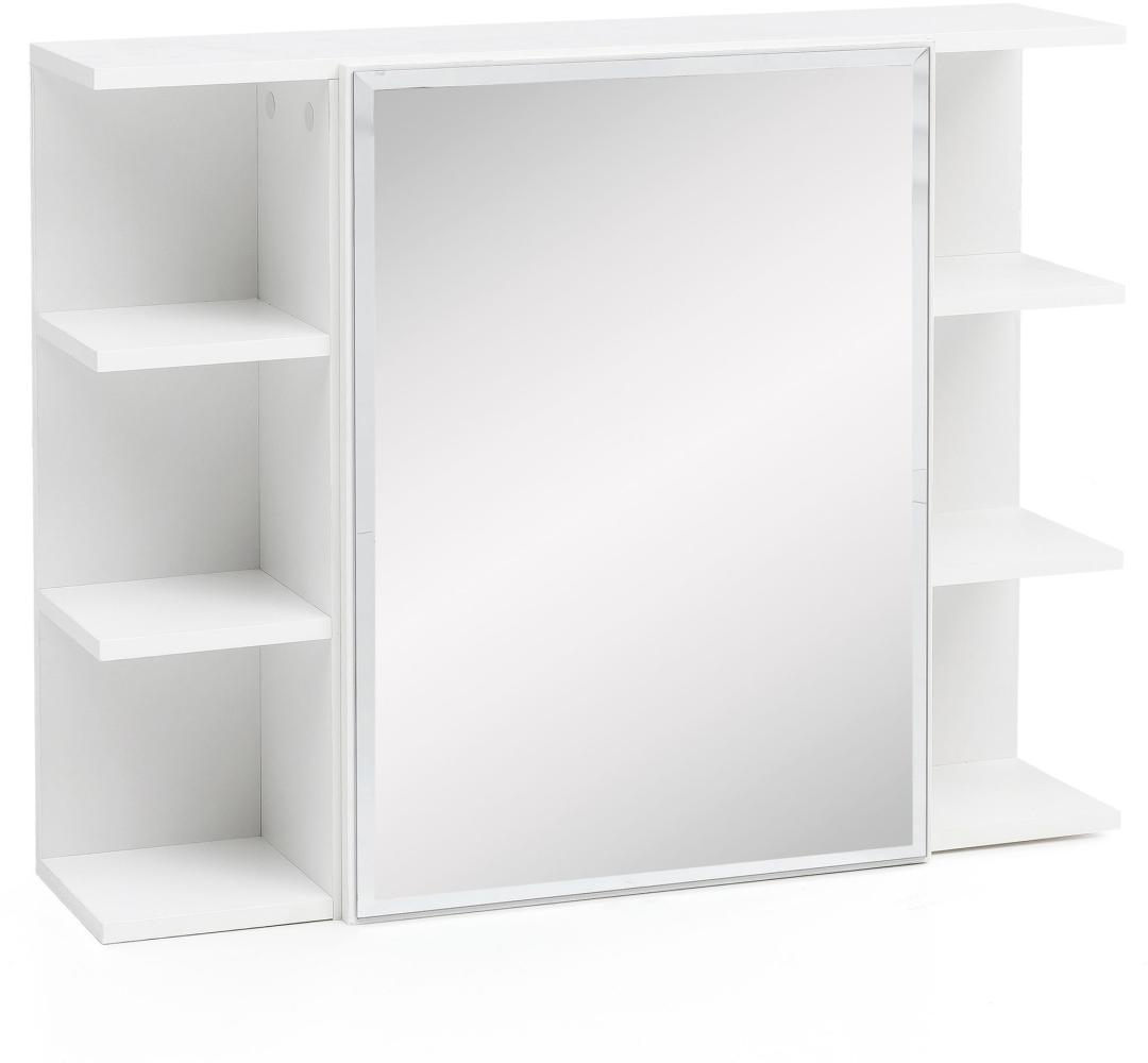 Hängeschrank in Weiß - 80x20x65cm (LxBxH) Bild 1