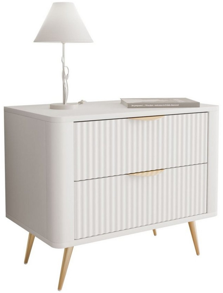 Lookway Nachttisch SCARLETT 2S mit Schubladen (1x Nachttisch), Breite: 63 cm Bild 1