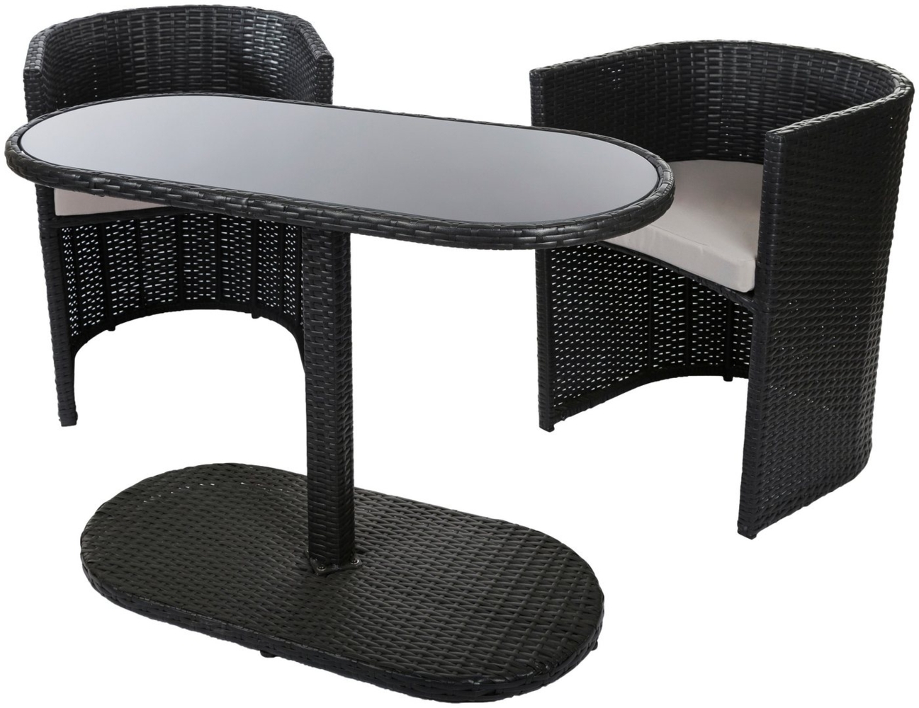 my Flair Gartenlounge-Set, (3-tlg), 2 Stühle, 1 Tisch Bild 1