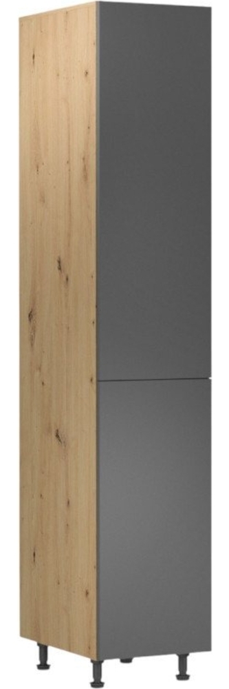 ROYAL24_MARKT Hochschrank - Platzsparender Stauraum für Ihre Küche (Hochschrank, 1-St, Langen - D40SP) Beste Güte - Innovativ - Modern. Bild 1