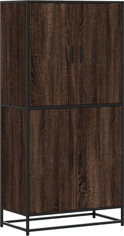 vidaXL Highboard Eichen-Optik 68x35x139 cm Holzwerkstoff 3300834 Bild 1