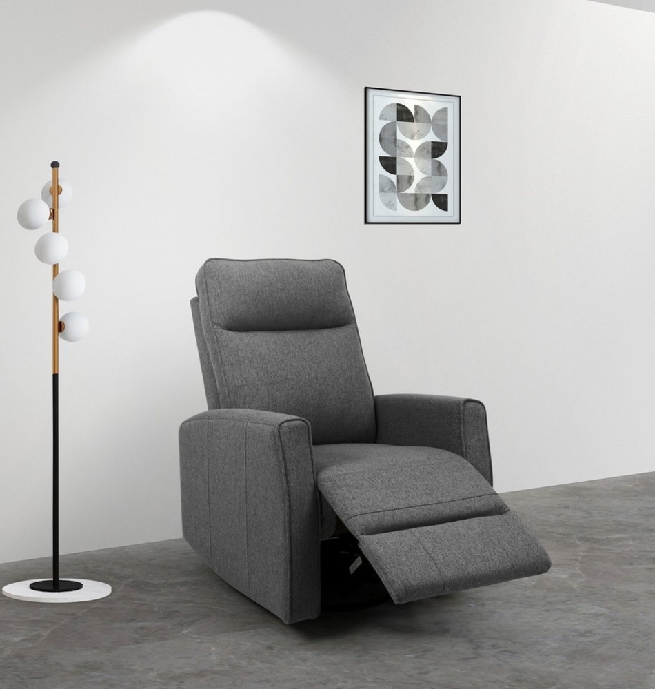 INOSIGN Relaxsessel KAYLI mit Schaukel-, Dreh und Liegefunktion, Webstoff, Federkern, Lesesessel, TV-Sessel mit Reclinerfunktion, 360° drehbar Bild 1