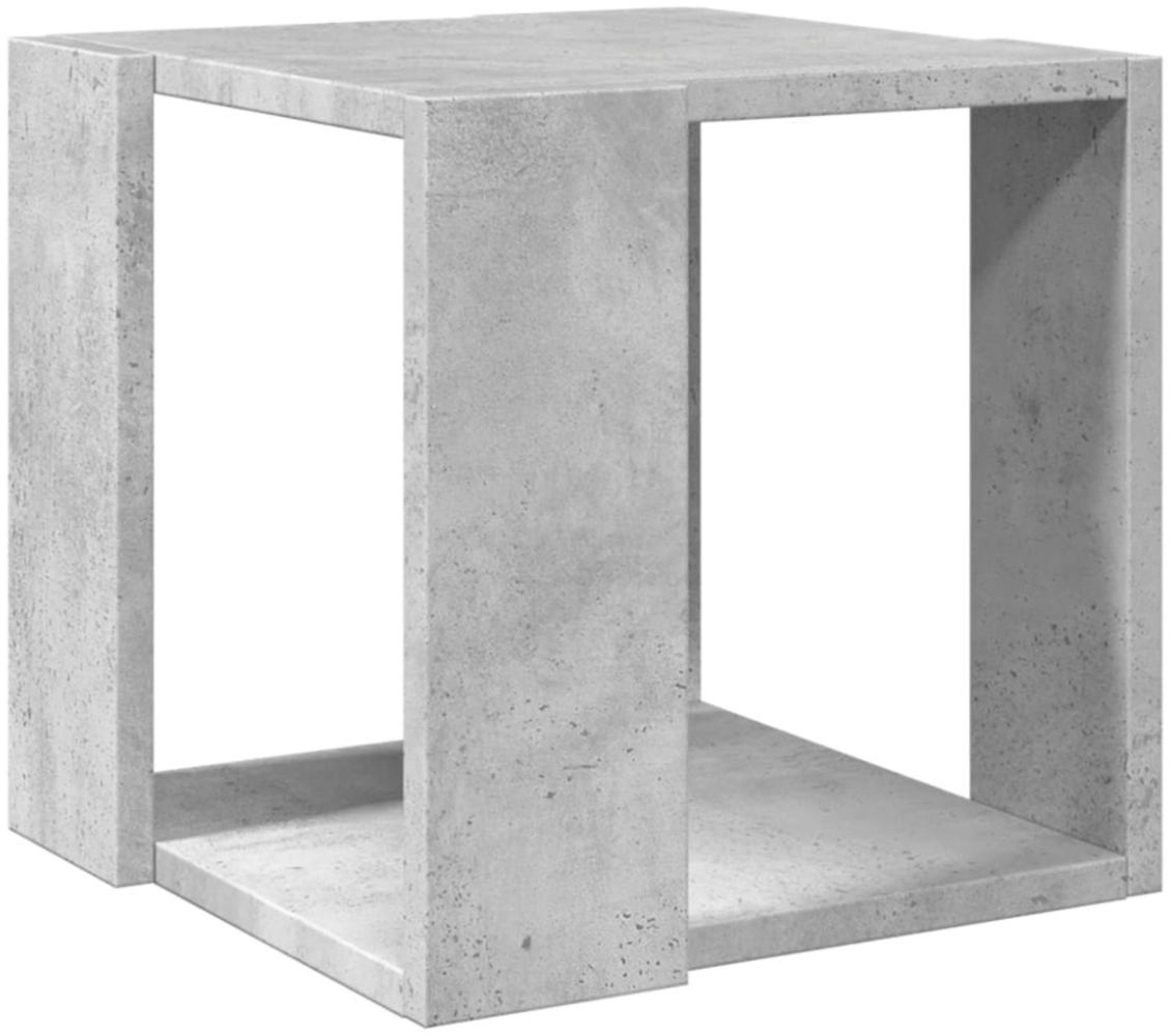 vidaXL Couchtisch Betongrau 32x32x30 cm Holzwerkstoff 848146 Bild 1