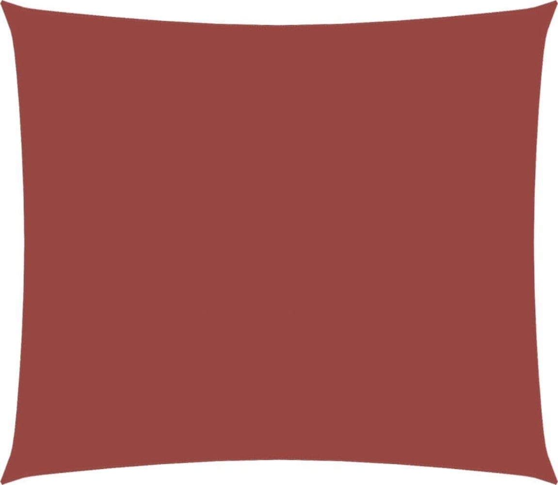 vidaXL Sonnensegel Oxford-Gewebe Rechteckig 2,5x3,5 m Terrakotta-Rot 135371 Bild 1