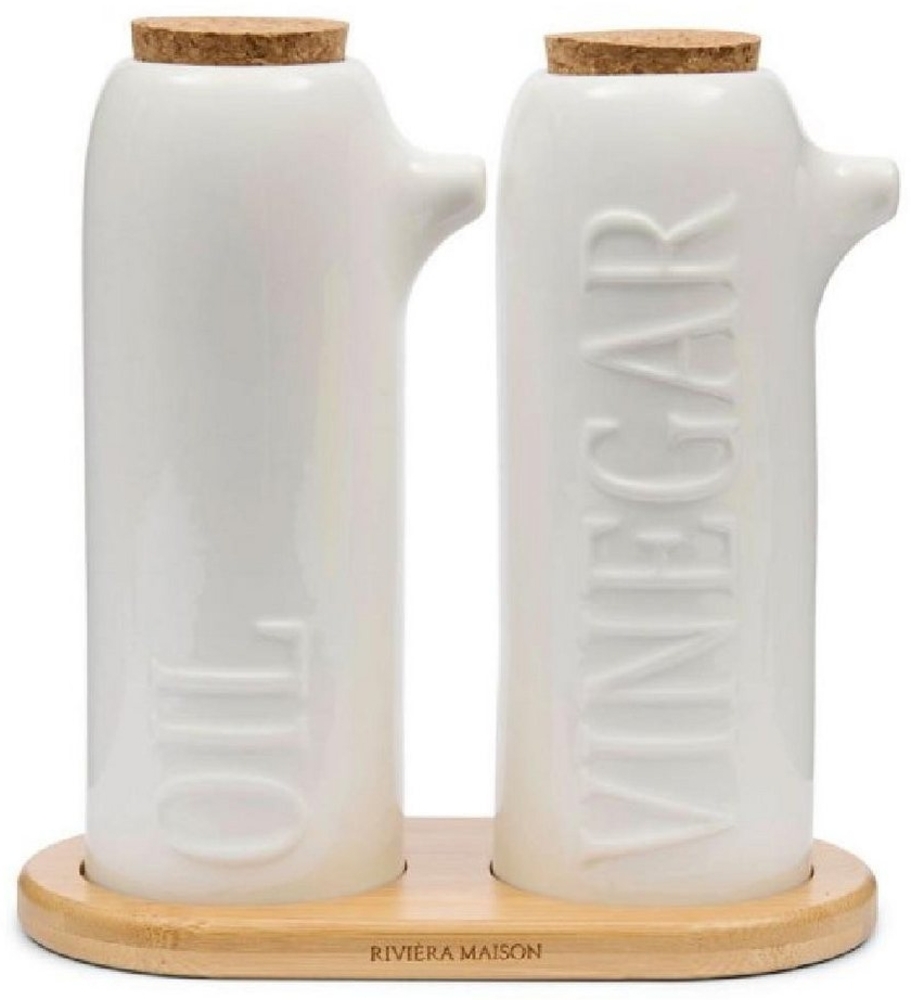 Rivièra Maison Essigspender Essig-Flasche und Öl-Flasche Oleum (2er-Set) Bild 1