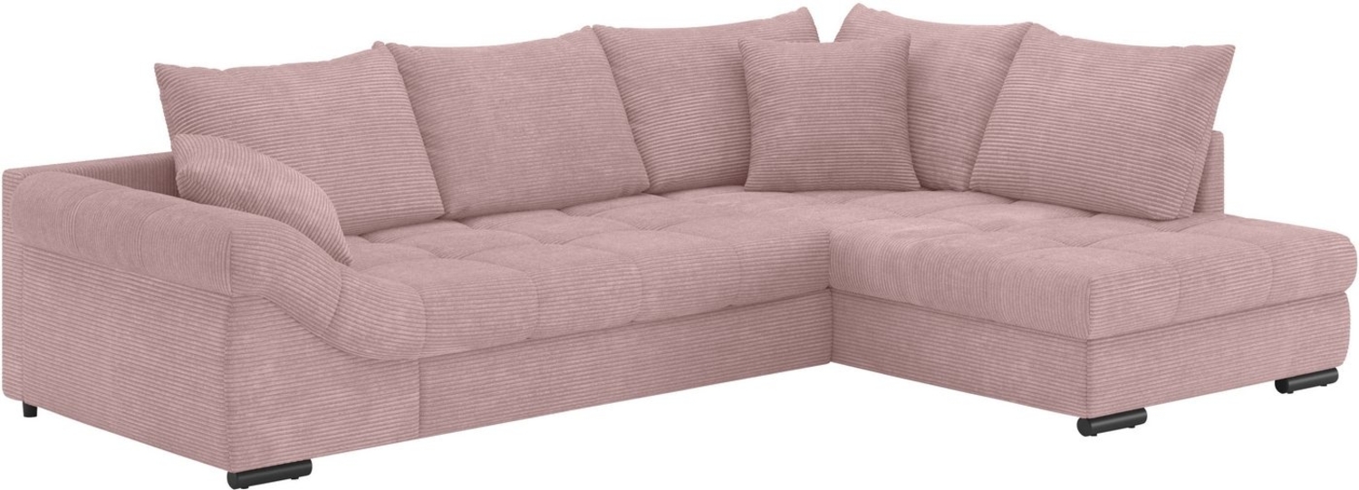 Mr. Couch Ecksofa Allegro DuraFlex, L-Form, Hochschläfer-Bettauszug, Kaltschaumpolsterung, bis 140 kg belastbar Bild 1