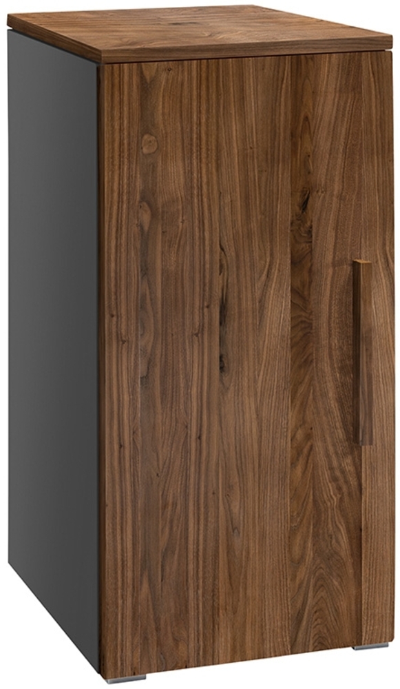 Hasena Kommode Unito anthrazit Nussbaum geölt zerlegt Bild 1