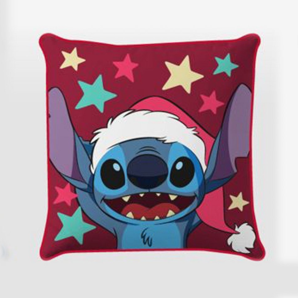 Disney Dekokissen Lilo and Stitch Weihnachten Kissen Dekokissen 40 x 40 cm Bild 1