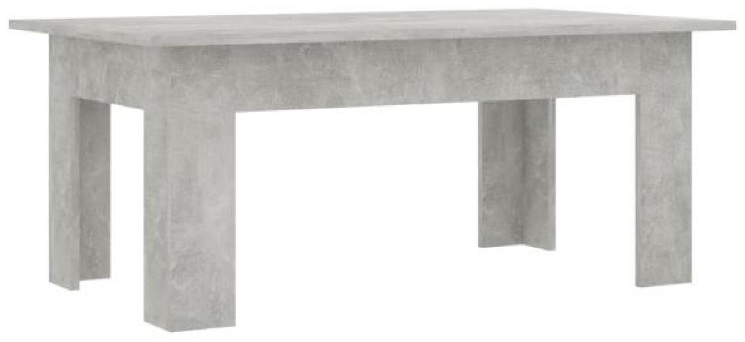 vidaXL Couchtisch Betongrau 100 x 60 x 42 cm Spanplatte [801183] Bild 1